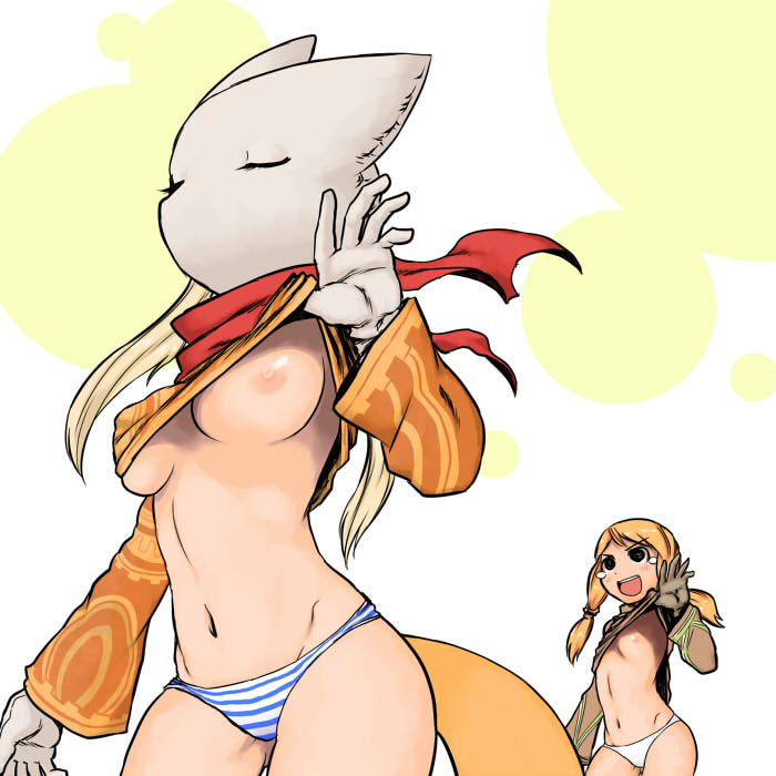 Rule34 – If it exists, there is porn of it / tsukudani (coke-buta), geomancer (fft), mime (fft) / 7619