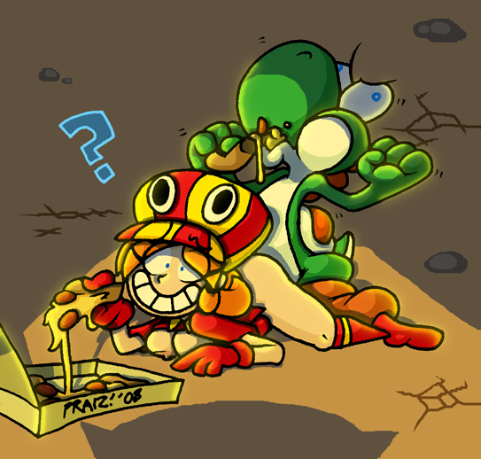 Rule34 – If it exists, there is porn of it / praiz, mona (warioware), yoshi / 8367