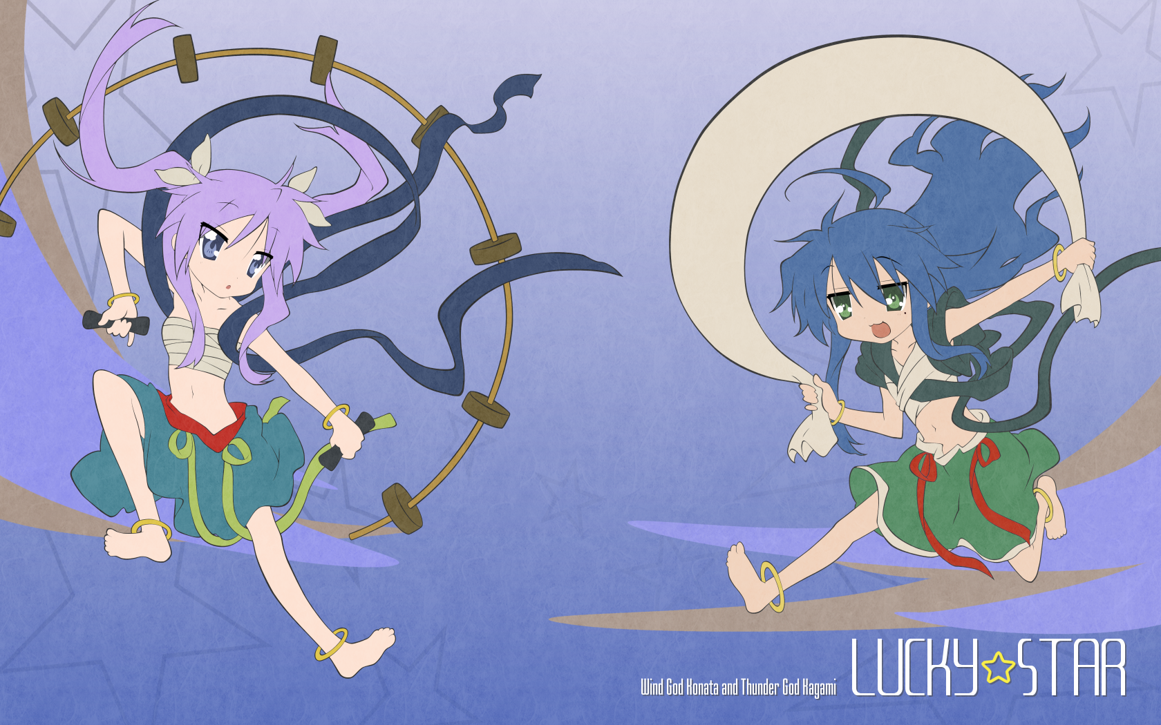 hiiragi kagami, izumi konata, lucky star, highres, tagme, 00s
