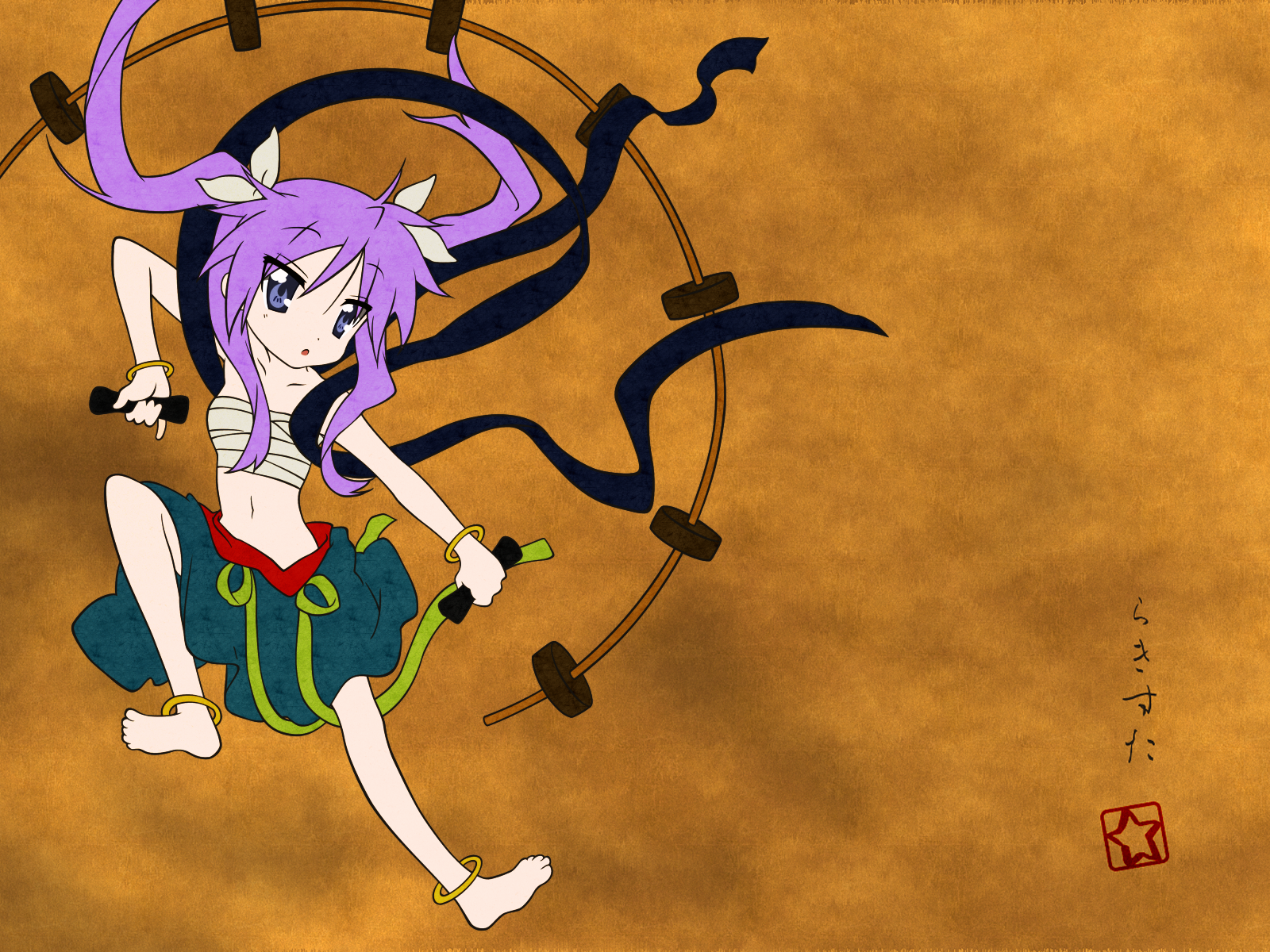 hiiragi kagami, lucky star, highres, tagme, 00s