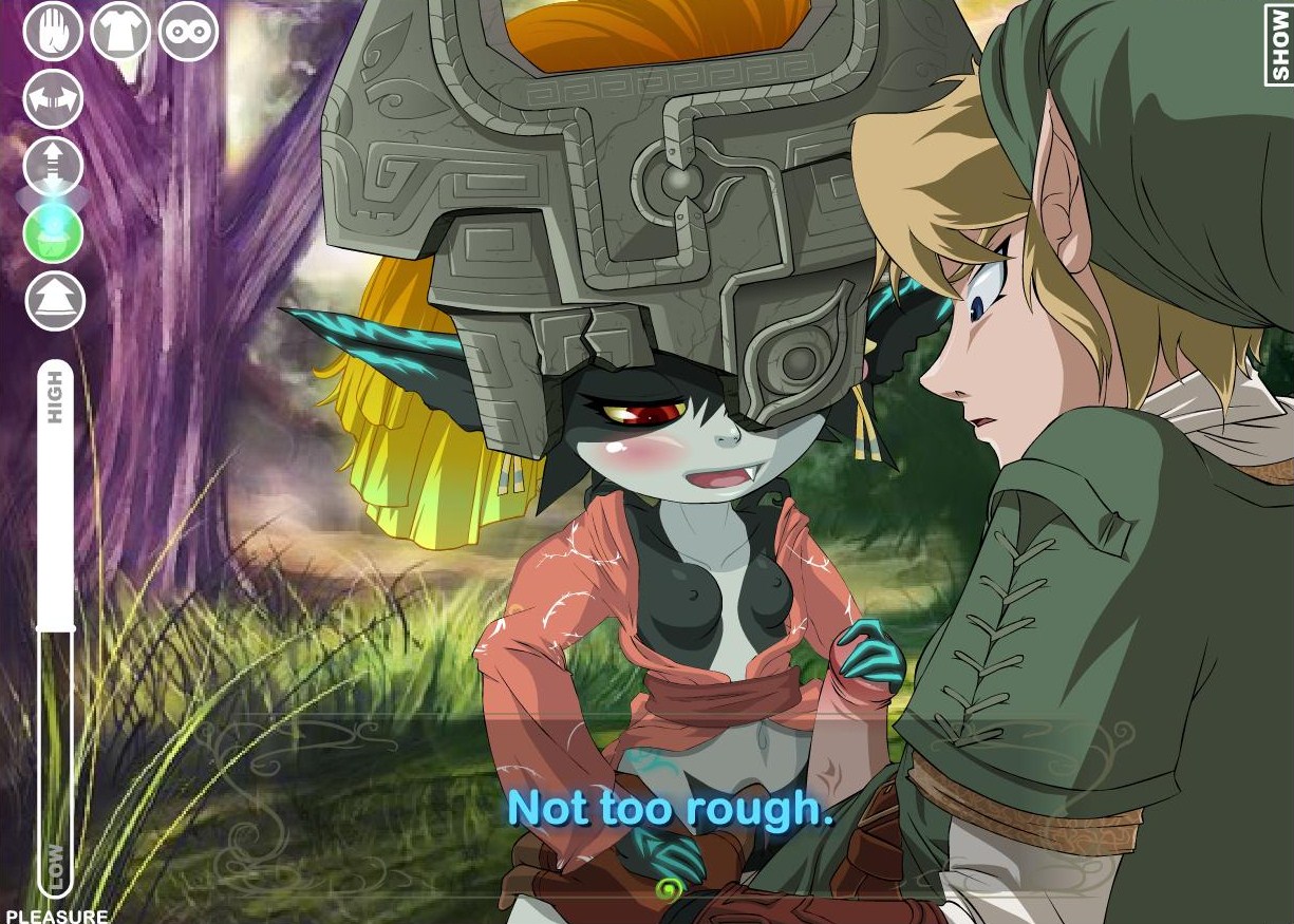 Rule34 – If it exists, there is porn of it / link, midna / 8580