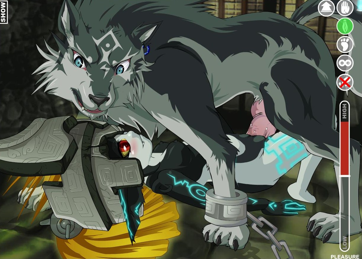 Rule34 – If it exists, there is porn of it / zone, link, midna, wolf link / 8593