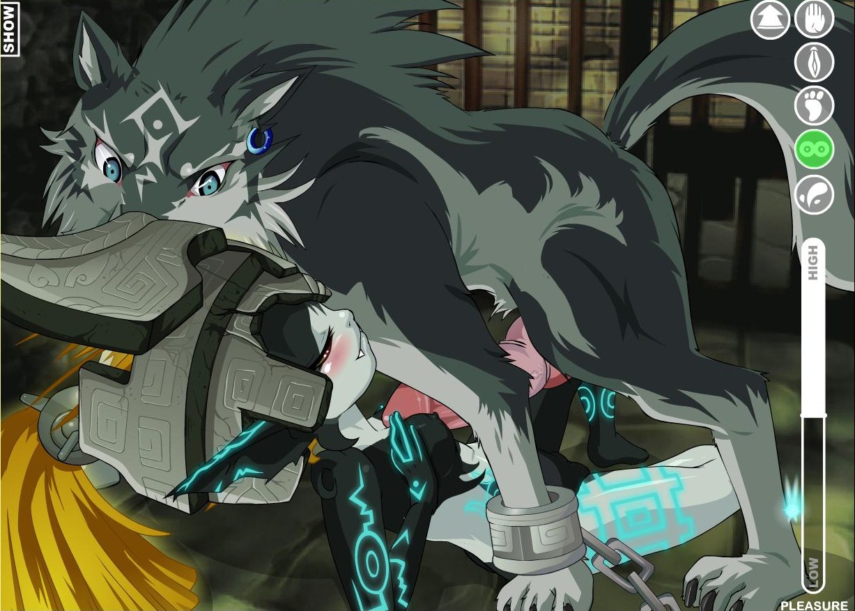 Rule34 – If it exists, there is porn of it / zone, link, midna, wolf link / 8594