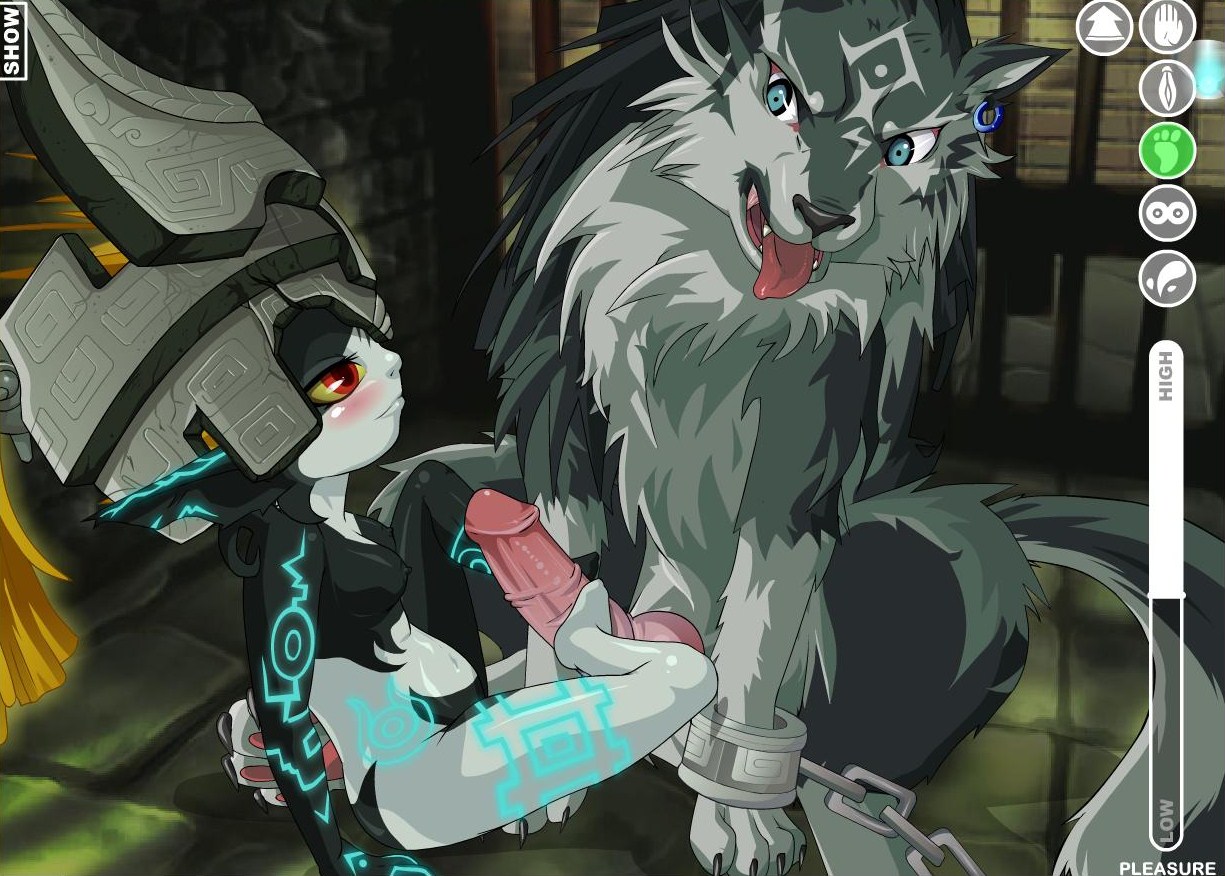 Rule34 – If it exists, there is porn of it / zone, link, midna, wolf link / 8597