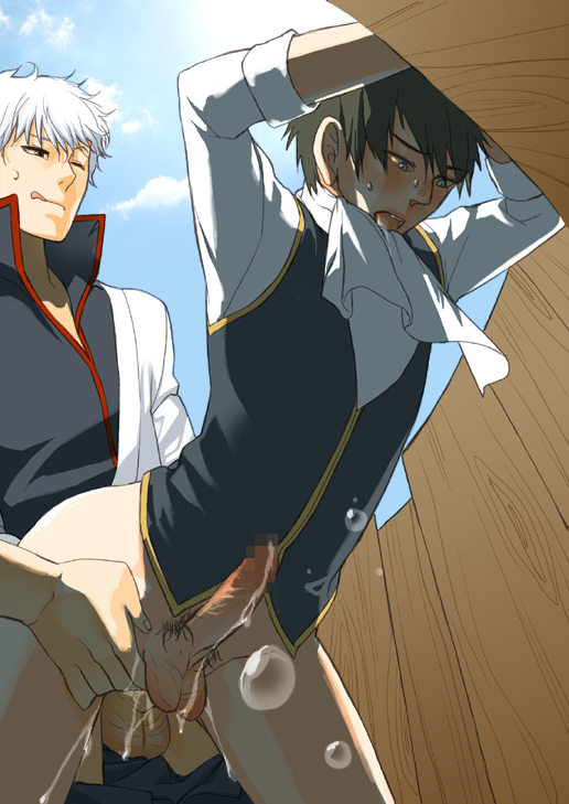 Rule34 – If it exists, there is porn of it / gintoki sakata, toshiro hijikata / 8703