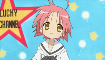 kogami akira, lucky star, animated, animated gif, lowres, 00s, censored, lucky channel
