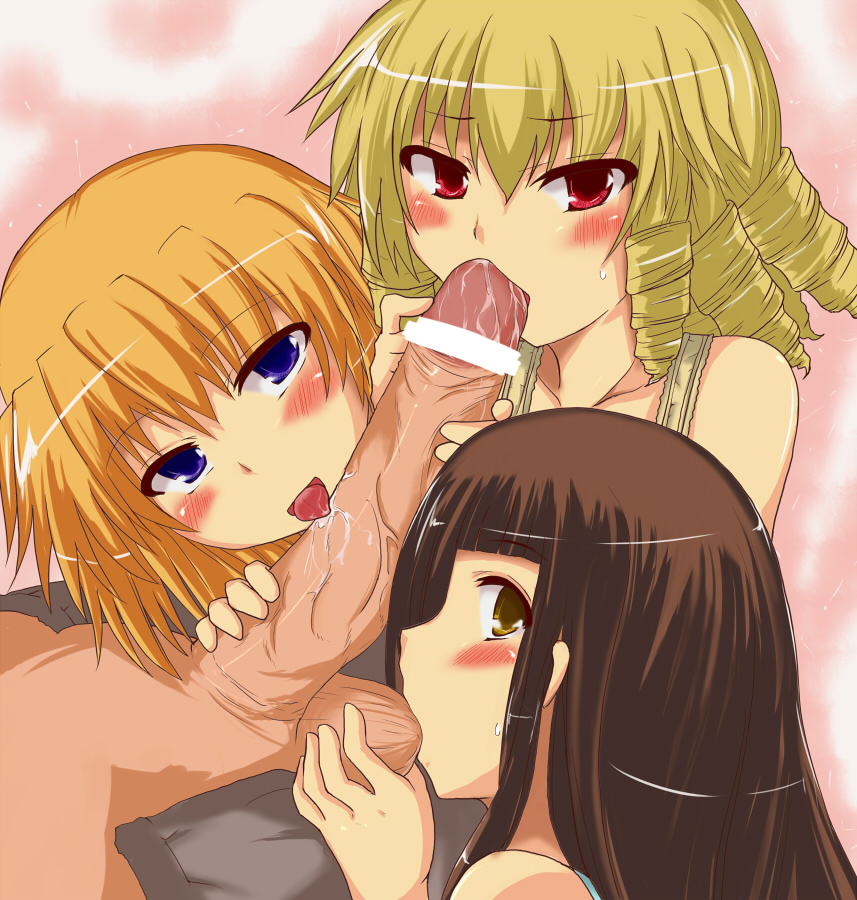 Rule34 – If it exists, there is porn of it / artist request, he (eve), luna child, star sapfire, sunny milk / 10112