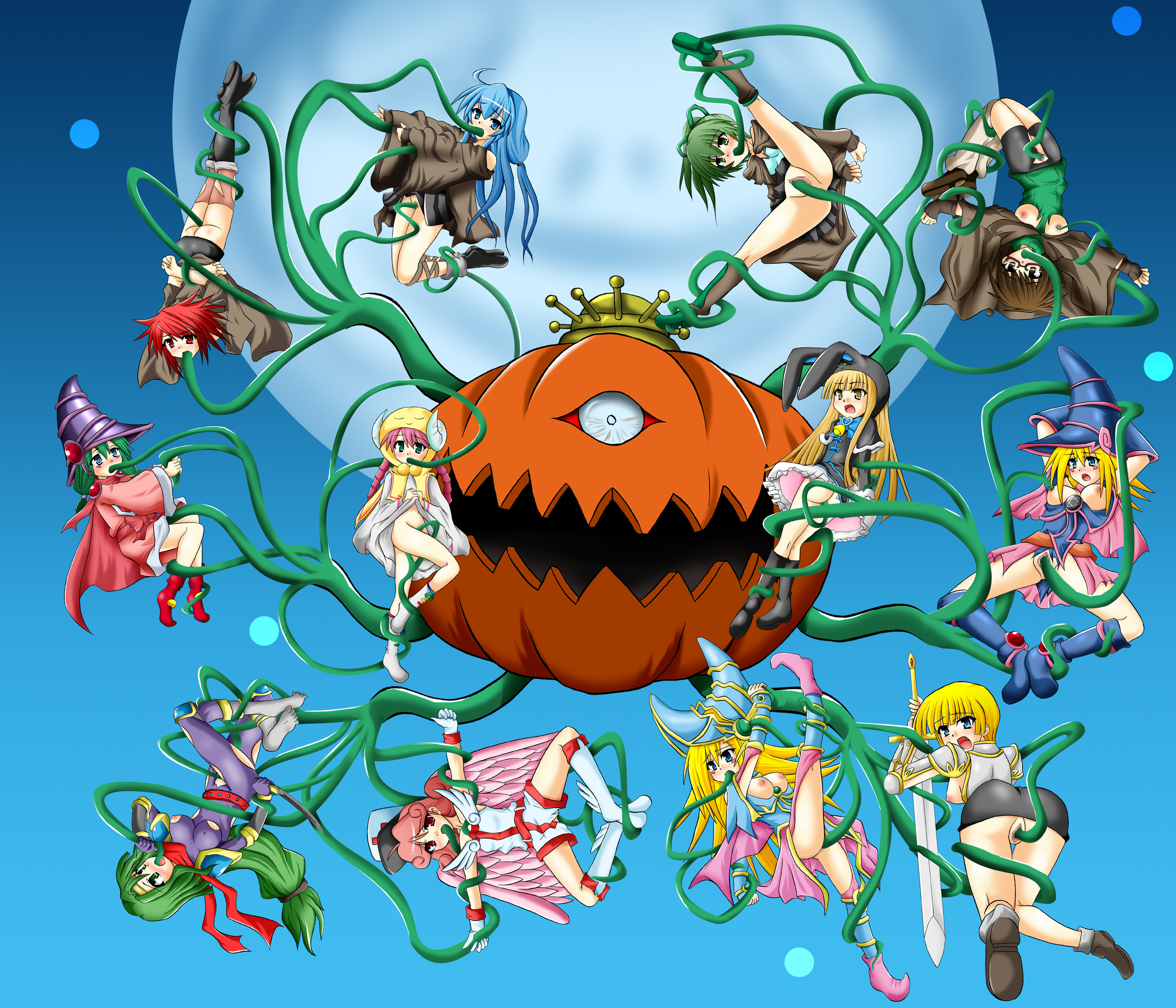 Rule34 – If it exists, there is porn of it / artist request, aussa, card ejector, dark magician girl, ebon magician curran, eria, hiita, injection fairy lily, lady ninja yae, pumpking the king of ghosts, st joan (yu-gi-oh!), white magician pikeru, wynn, yae / 10382