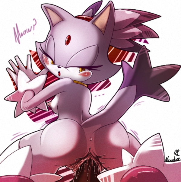 Rule34 – If it exists, there is porn of it / nancher, blaze the cat / 10836