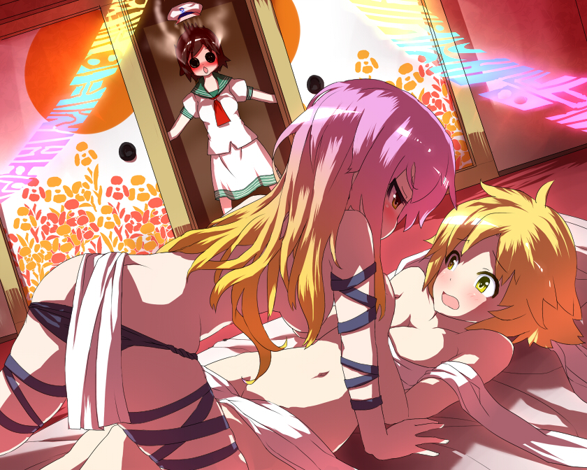 Rule34 – If it exists, there is porn of it / blue vert, hijiri byakuren, minamitsu murasa, toramaru shou / 11132
