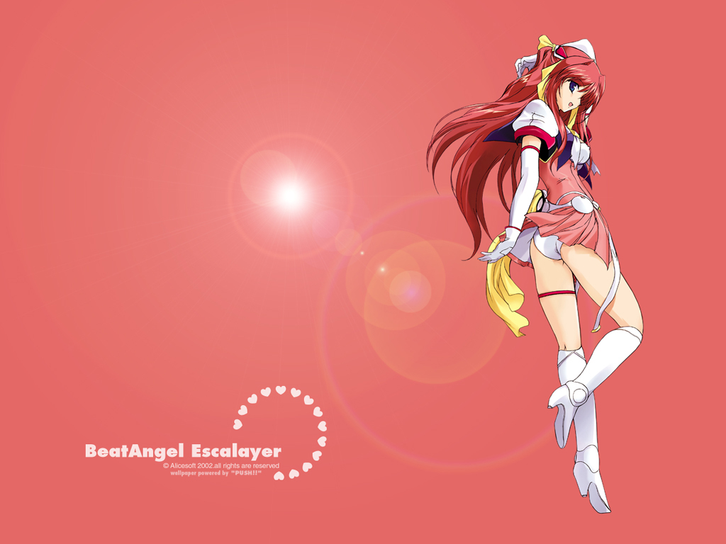 choukou (alicesoft), choukou tenshi escalayer, tagme, 00s, blush, long hair, panties, skirt, underwear