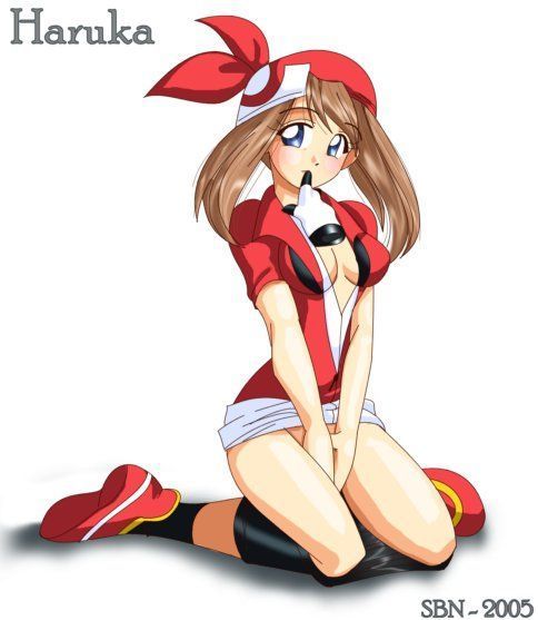 breasts, long hair, no panties, open clothes, open shirt, shirt, spandex