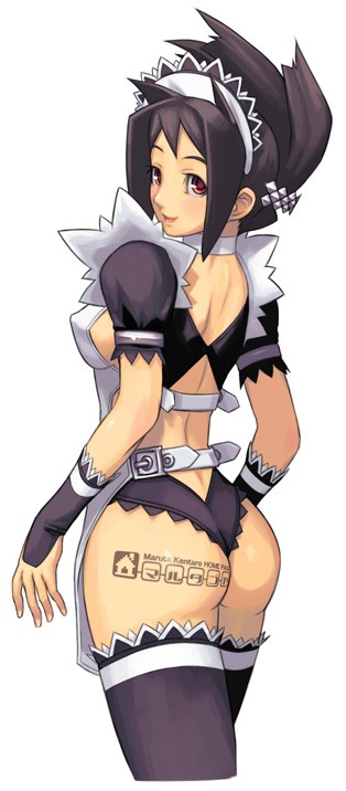tagme, ass, blush, breasts, maid, short hair, thighhighs