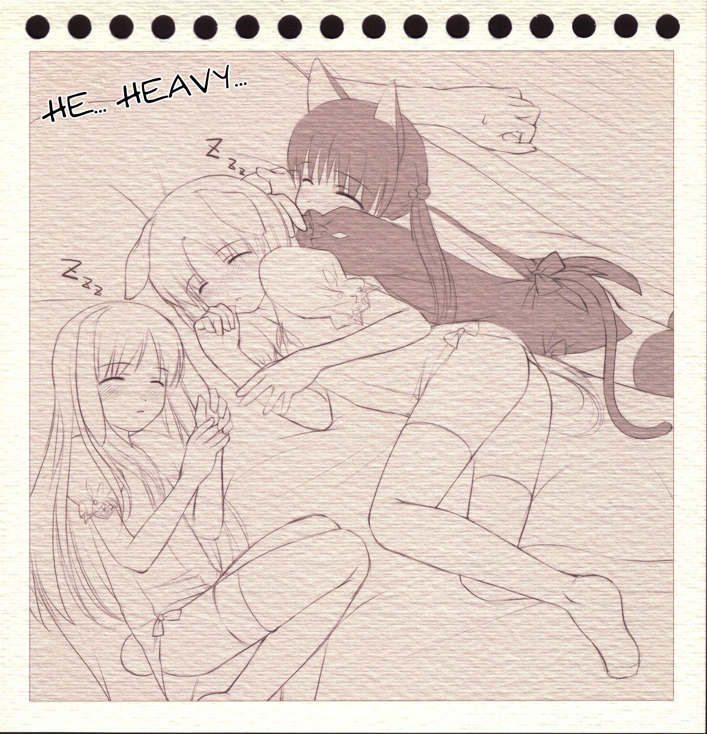 highres, animal ears, ass, blush, cat ears, cat tail, dog ears, fake animal ears, long hair, playboy bunny, rabbit ears, short hair, tail, thighhighs