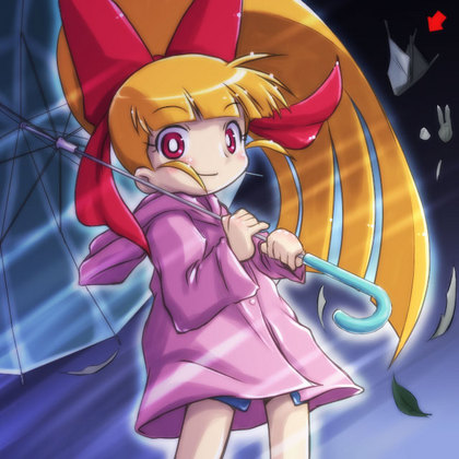 yoshi (crossmind), akazutsumi momoko, cartoon network, powerpuff girls, powerpuff girls z, lowres, 00s, blush, long hair