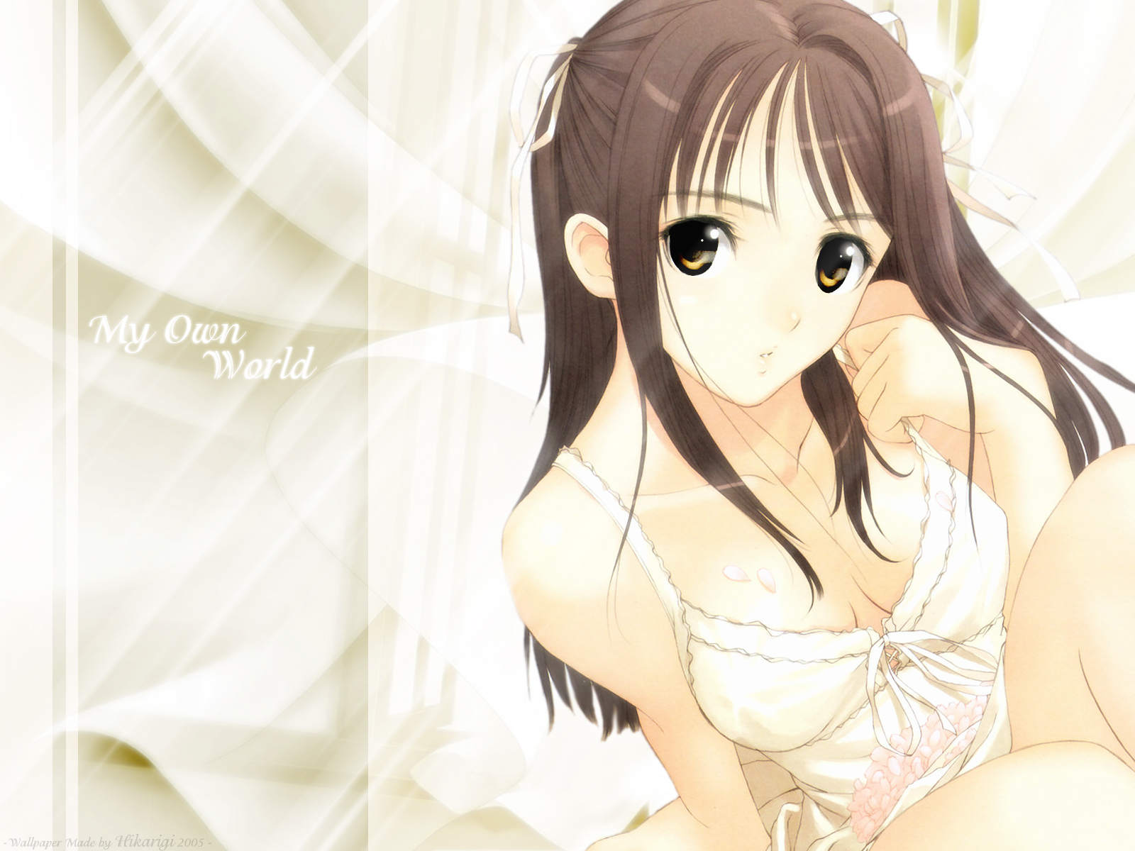 tony taka, highres, tagme, blush, breasts, long hair, skirt