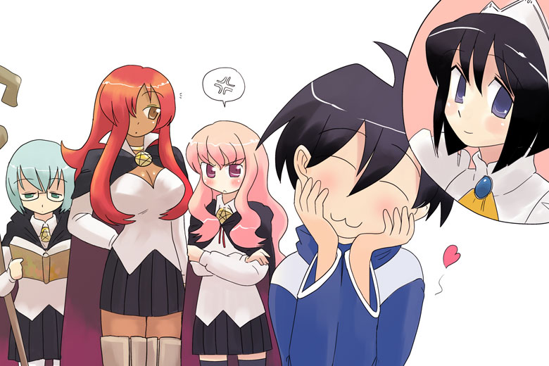 zero no tsukaima, tagme, 00s, everyone, maid