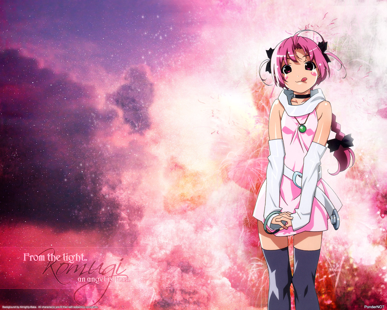 tagme, blush, long hair, thighhighs