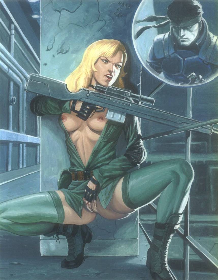 Rule34 – If it exists, there is porn of it / pandoras box, sniper wolf, solid snake / 13989