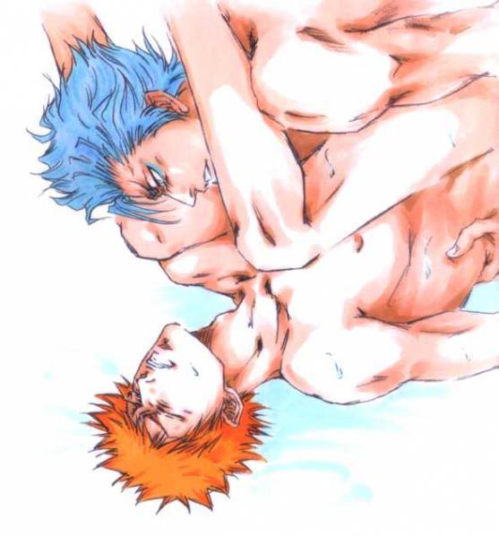 Rule34 – If it exists, there is porn of it / arrancar, grimmjow jaegerjaquez, ichigo kurosaki / 14126