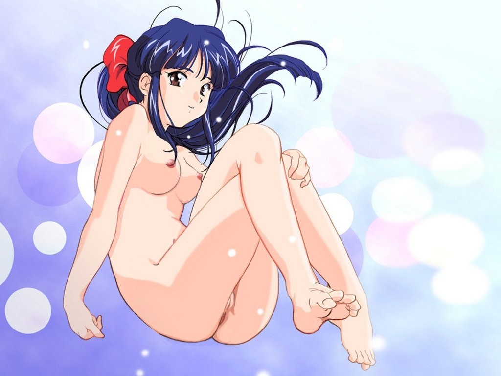 tagme, bow, breasts, long hair, nude