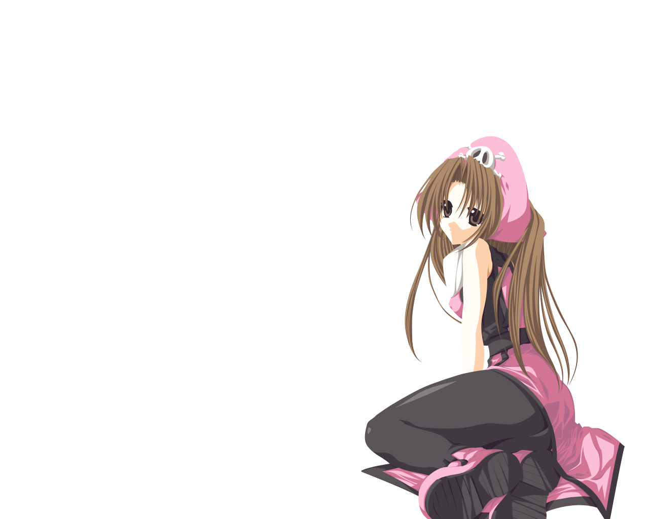 may (guilty gear), arc system works, guilty gear, long hair, panties, pantyhose, pirate, underwear
