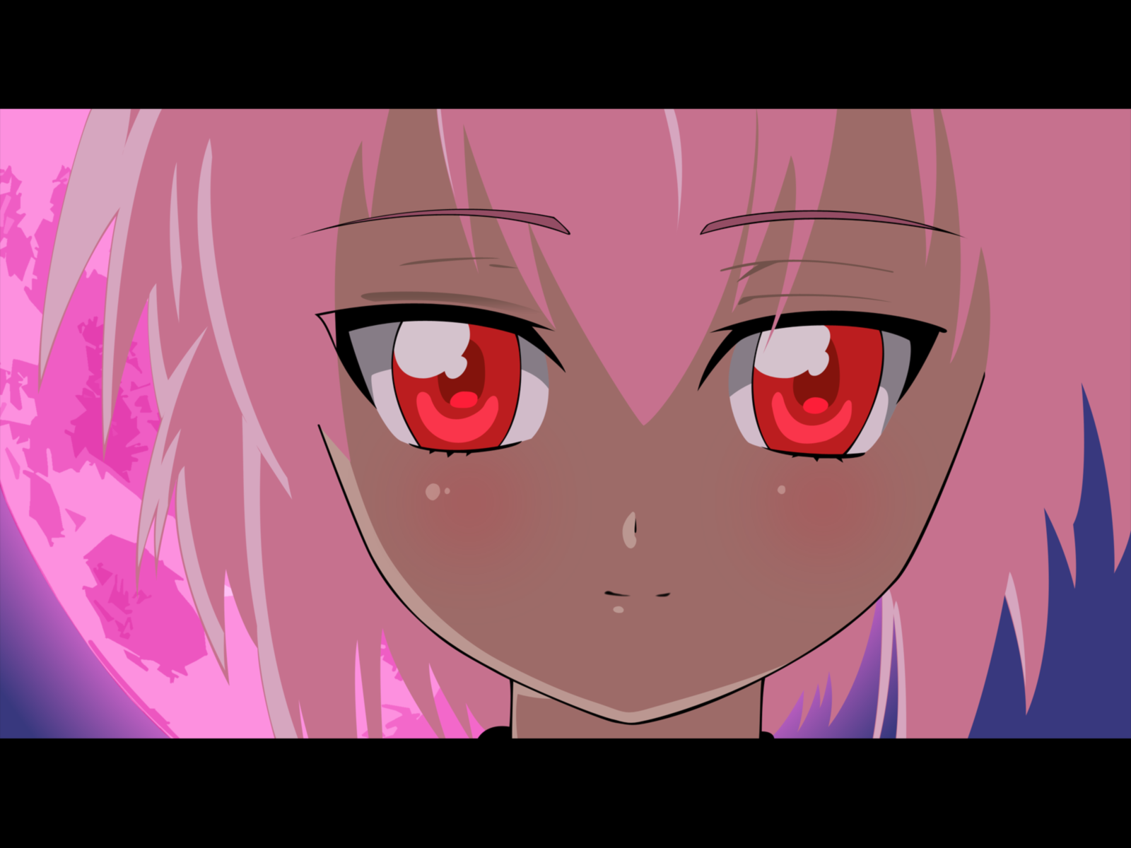 tsukuyomi moonphase, derivative work, highres, tagme, vector trace, 00s, moon, short hair
