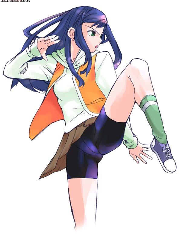 my-hime, tagme, 00s, short hair, skirt, spandex