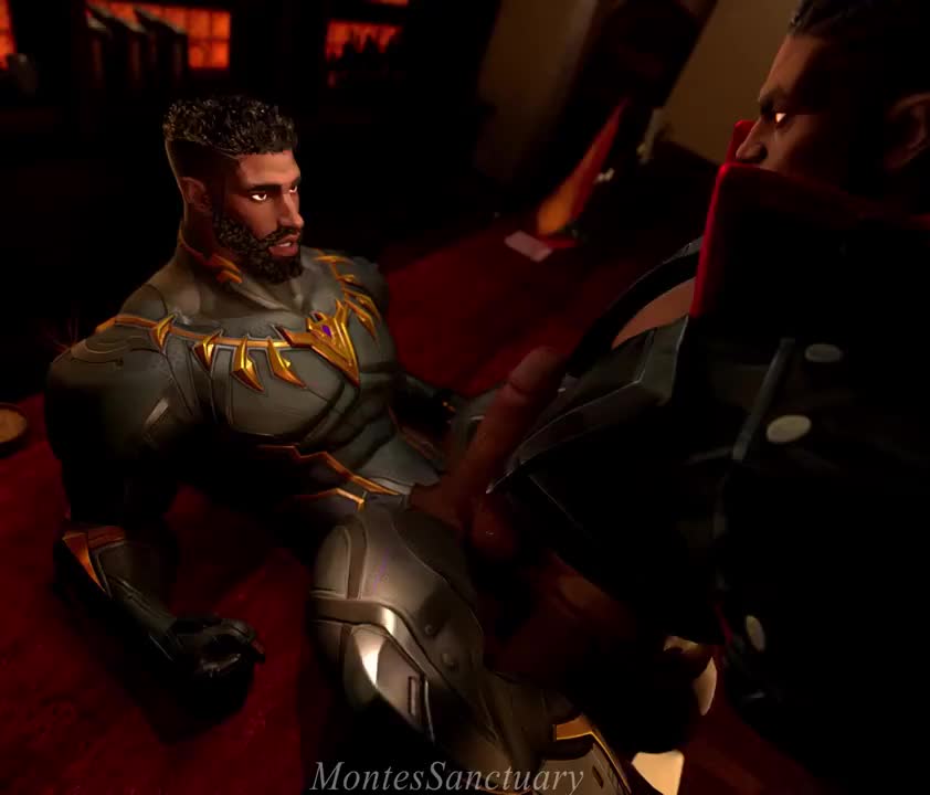 Rule34 – If it exists, there is porn of it / black panther (marvel), blade (marvel comics) / 8639156