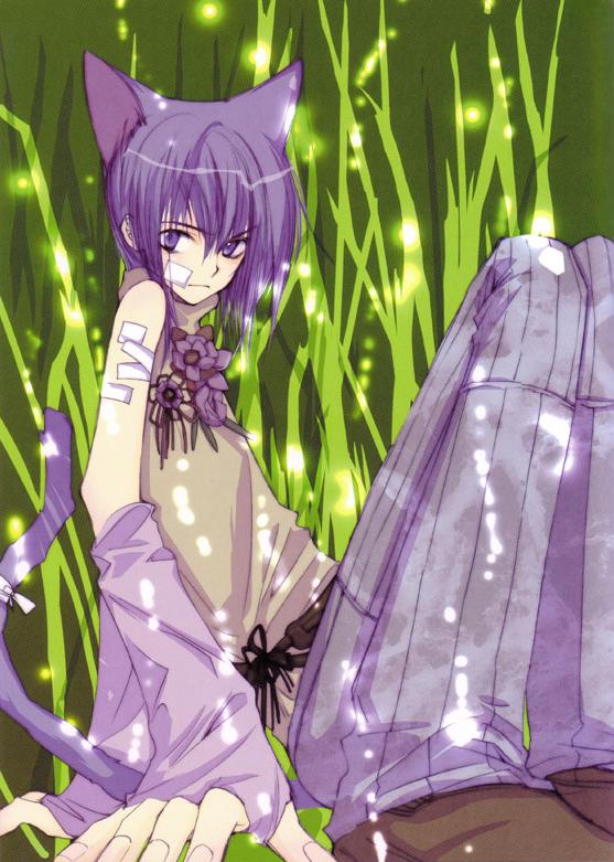 loveless, tagme, 00s, 1boy, animal ears, cat boy, cat ears, male focus, shota, solo