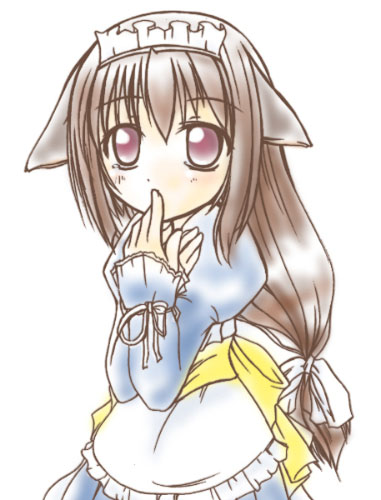 yoriko, da capo, lowres, tagme, 00s, animal ears, cat ears