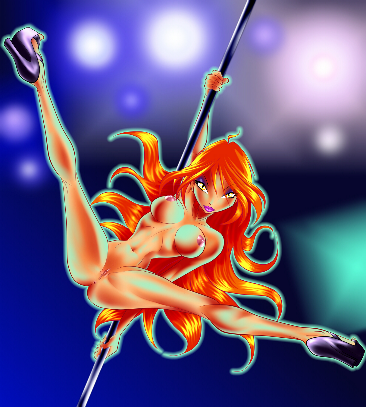 Rule34 – If it exists, there is porn of it / zfive, bloom (winx club), dark bloom / 15409