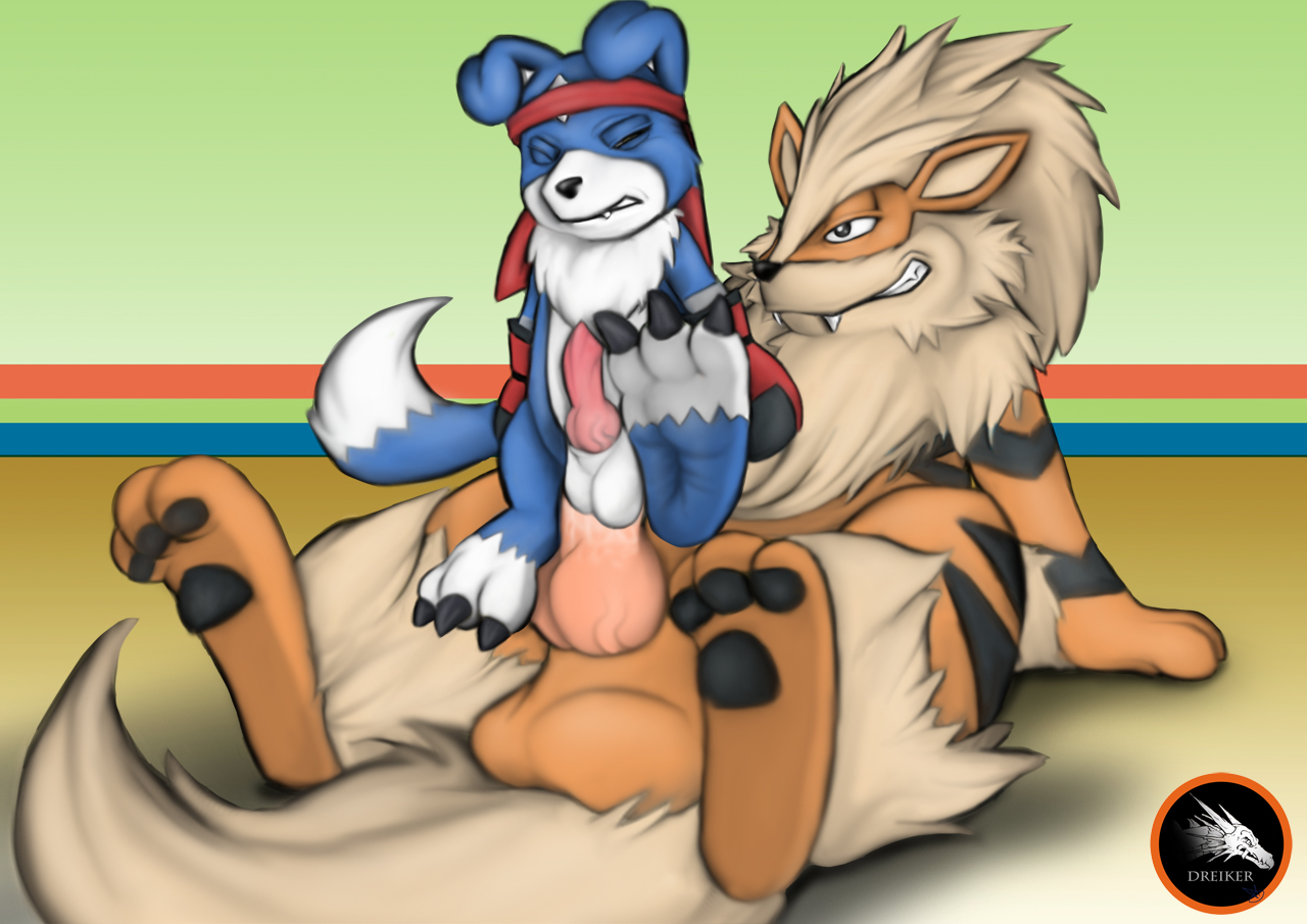 Rule34 – If it exists, there is porn of it / dreiker, arcanine, gaomon / 15562