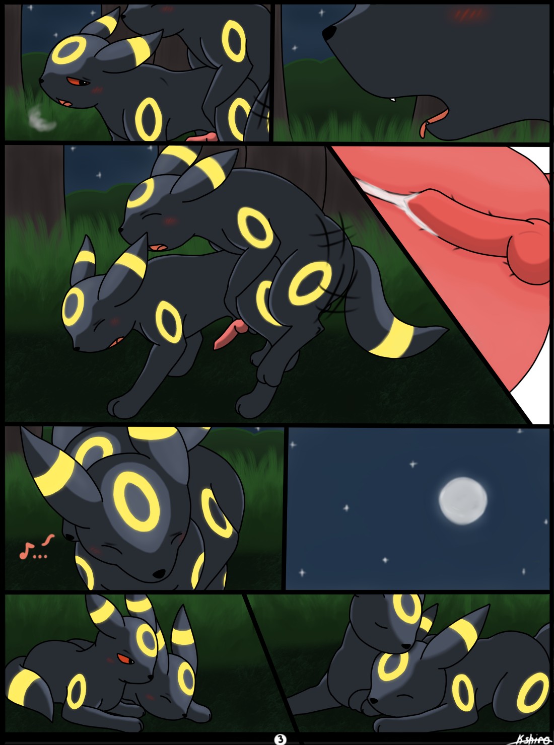 Rule34 – If it exists, there is porn of it / kyoushiro, eeveelution, umbreon / 15662