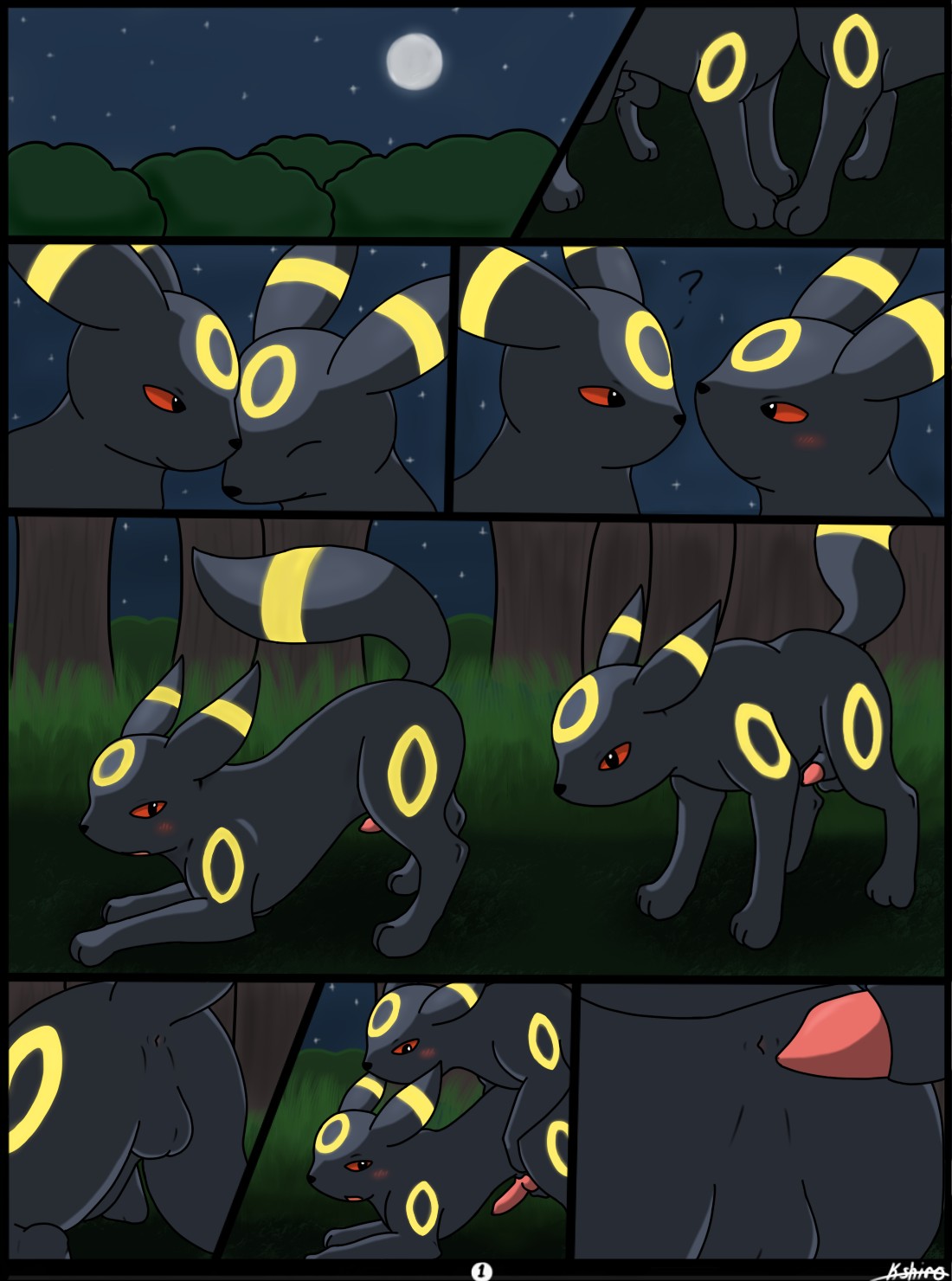 Rule34 – If it exists, there is porn of it / kyoushiro, eeveelution, umbreon / 15664