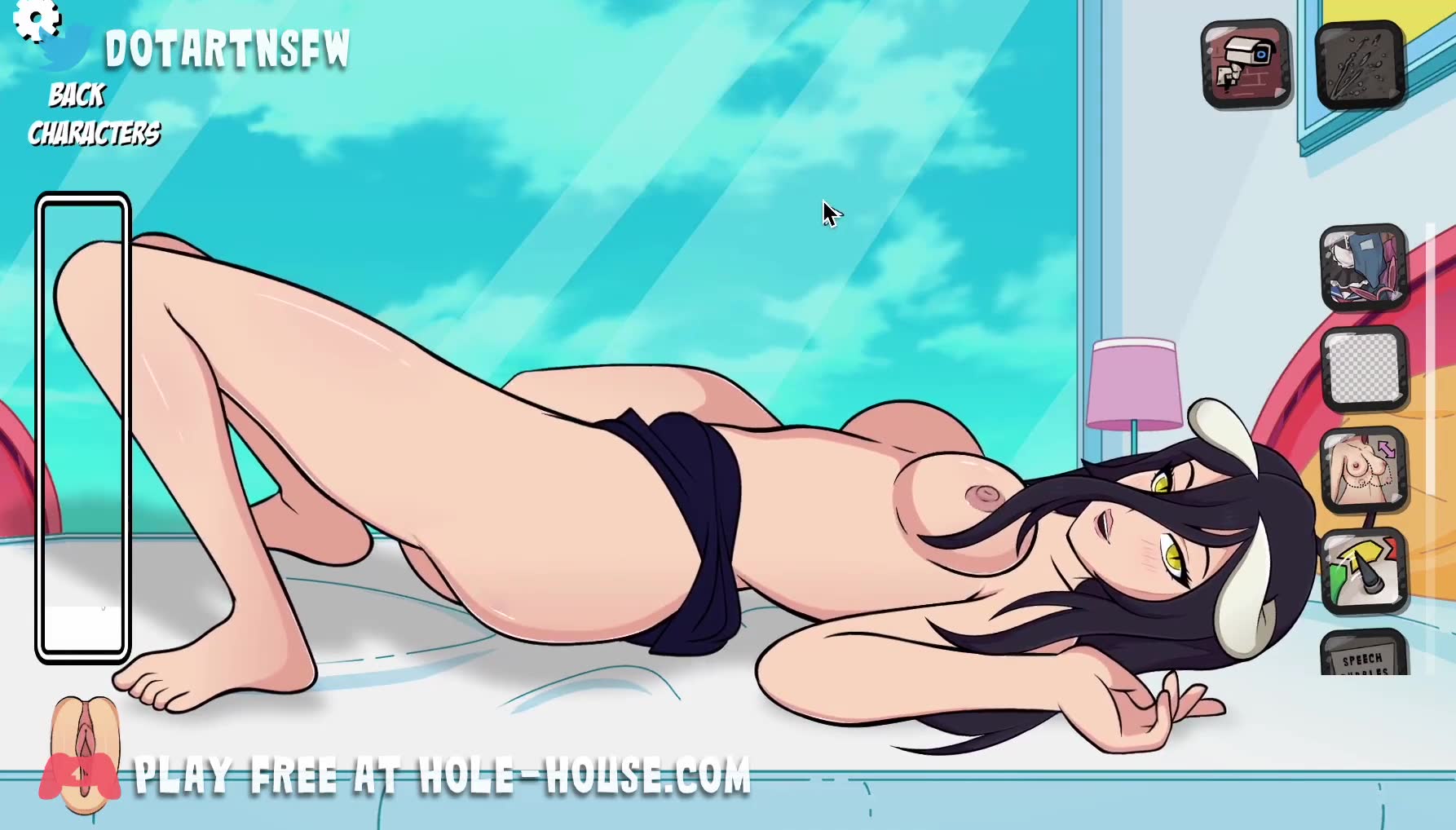 Rule34 – If it exists, there is porn of it / albedo (overlord) / 8639384