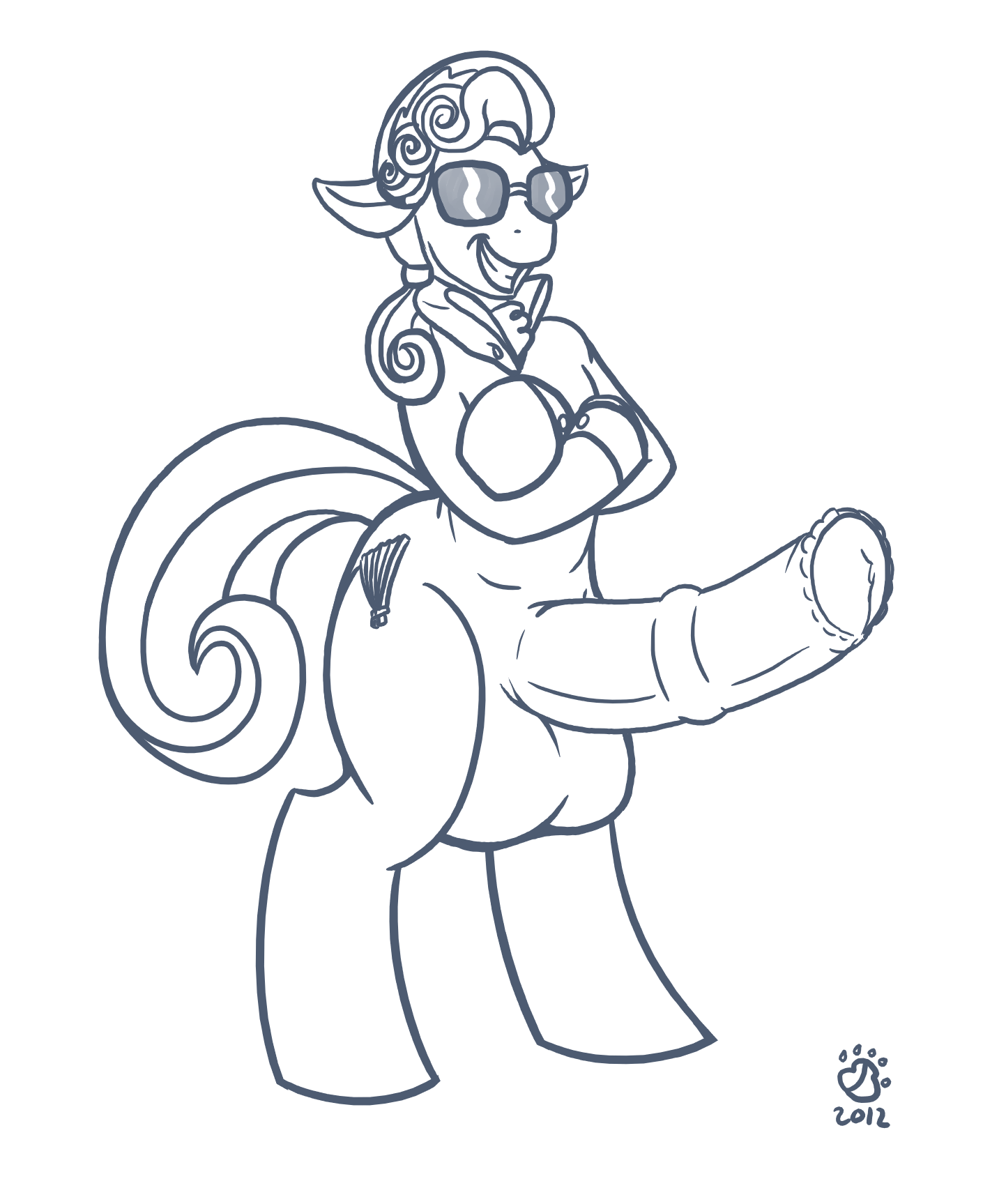 Rule34 – If it exists, there is porn of it / badgerben, hoity toity (mlp) / 16404