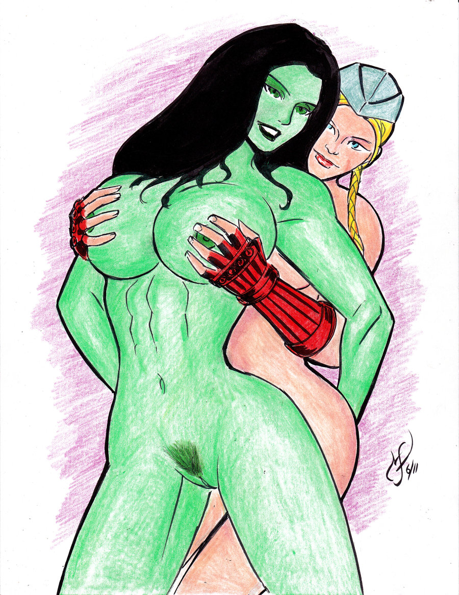 Rule34 – If it exists, there is porn of it / powguero, cammy white, jennifer walters, she-hulk / 16487