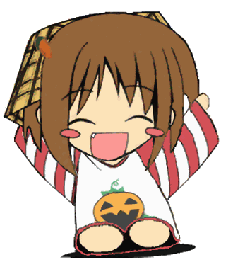 waha, yamato suzuran, animated, animated gif, lowres, blush