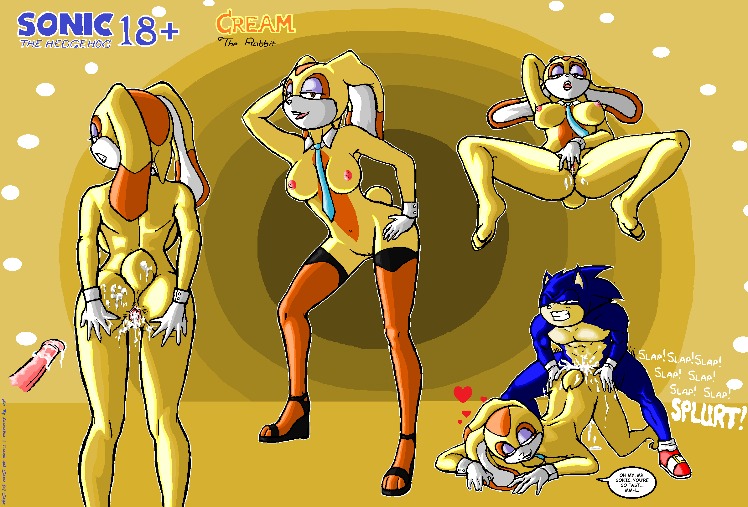 Rule34 – If it exists, there is porn of it / cream the rabbit, sonic the hedgehog / 16656