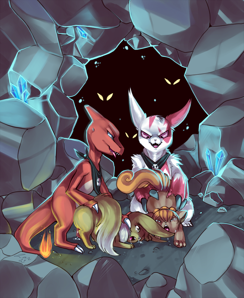 Rule34 – If it exists, there is porn of it / zanthu, charmeleon, eevee, vulpix, zangoose / 17004