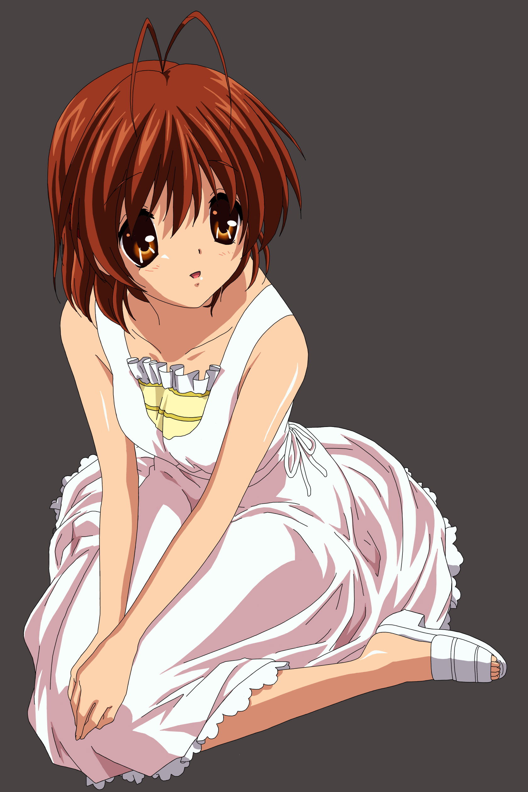 furukawa nagisa, clannad, absurdres, highres, tagme, 00s
