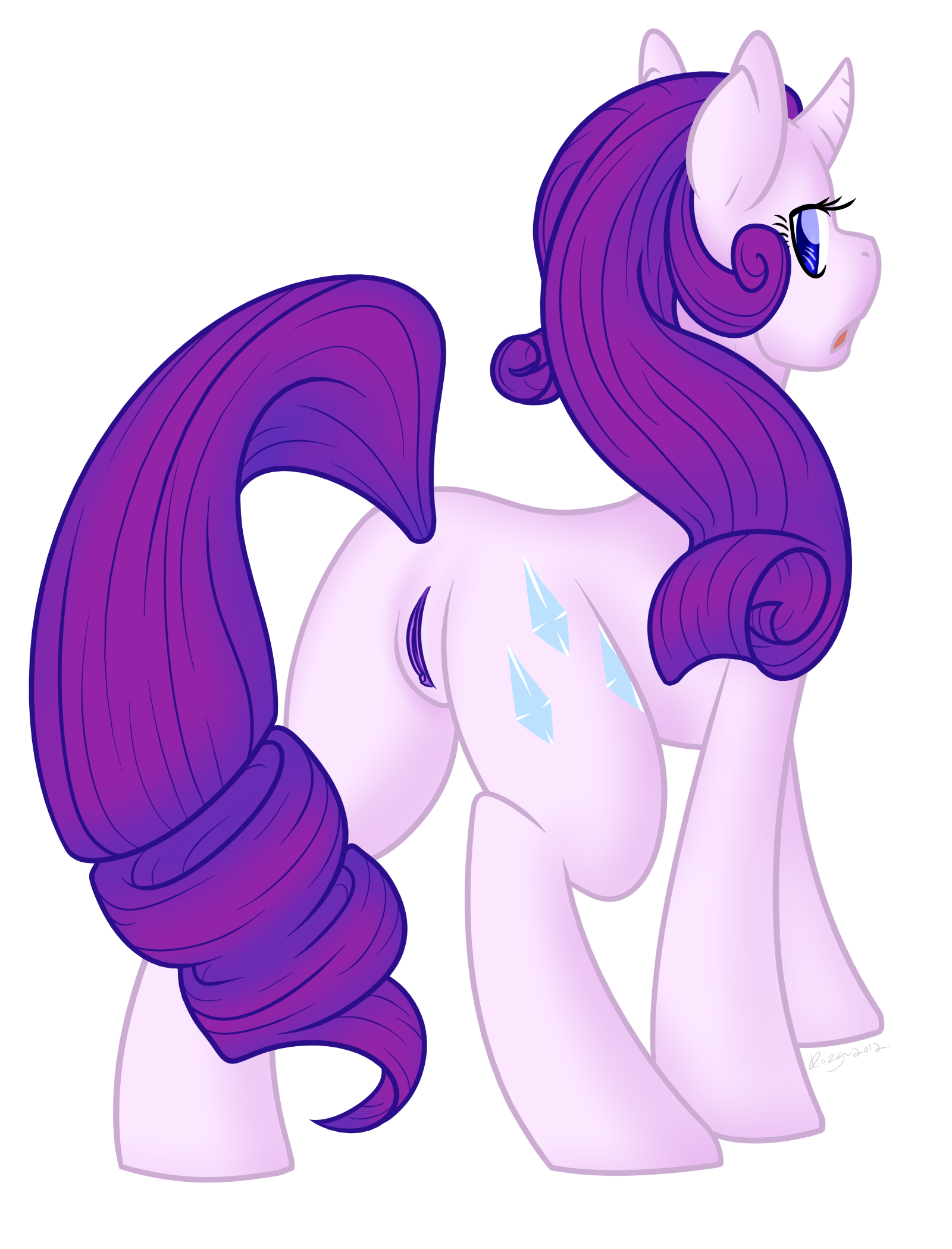 Rule34 – If it exists, there is porn of it / rozga, rarity (mlp) / 17493