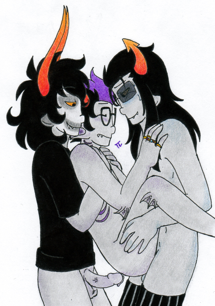 Rule34 – If it exists, there is porn of it / pandemoniumincarnate, equius zahhak, eridan ampora, gamzee makara / 17494