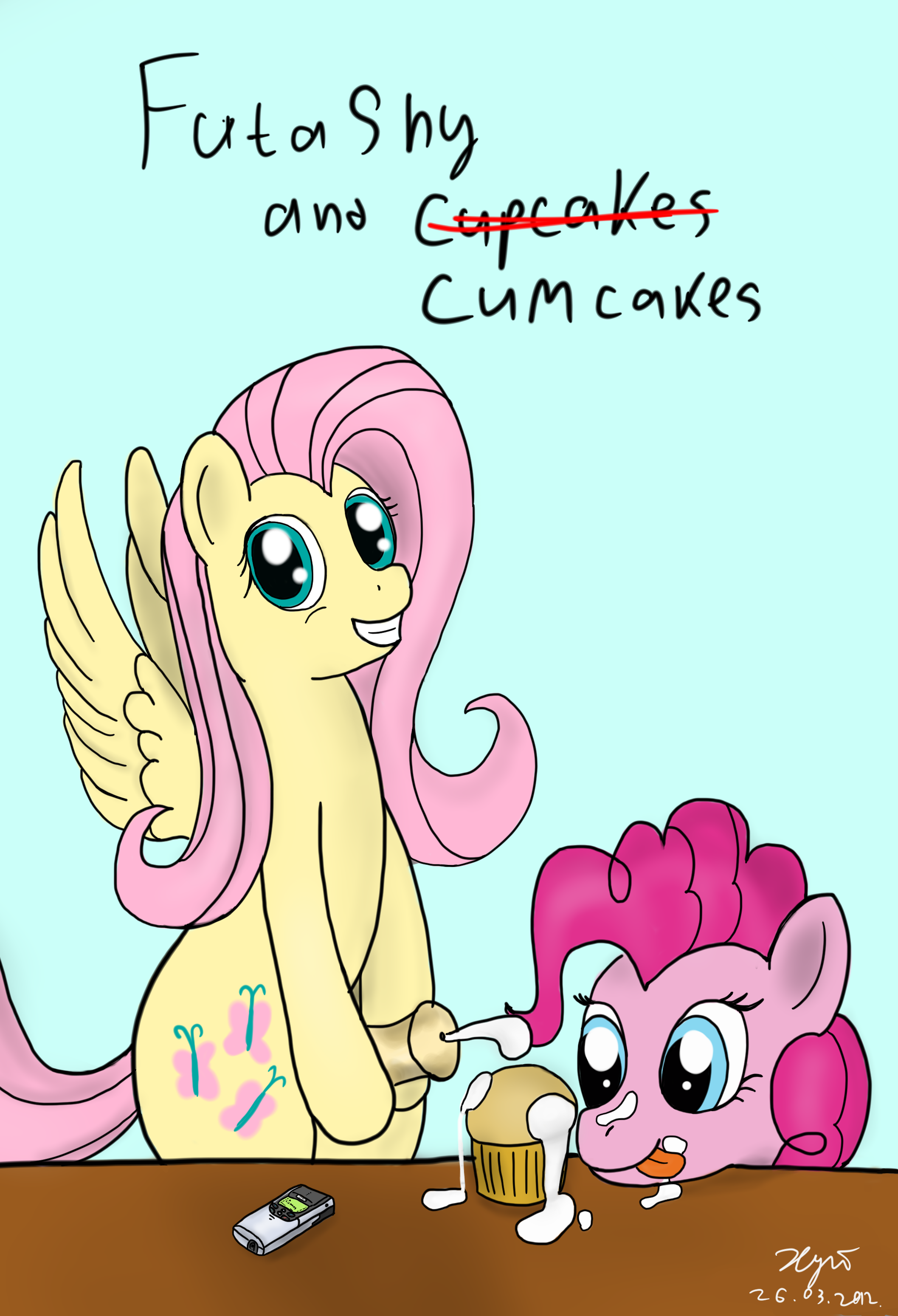Rule34 – If it exists, there is porn of it / xyi, fluttershy (mlp), pinkie pie (mlp) / 17508