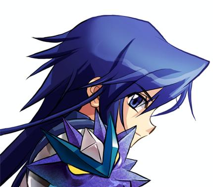 ronan erudon, dragon knight, grand chase, lowres, tagme, blue eyes, blue hair, long hair