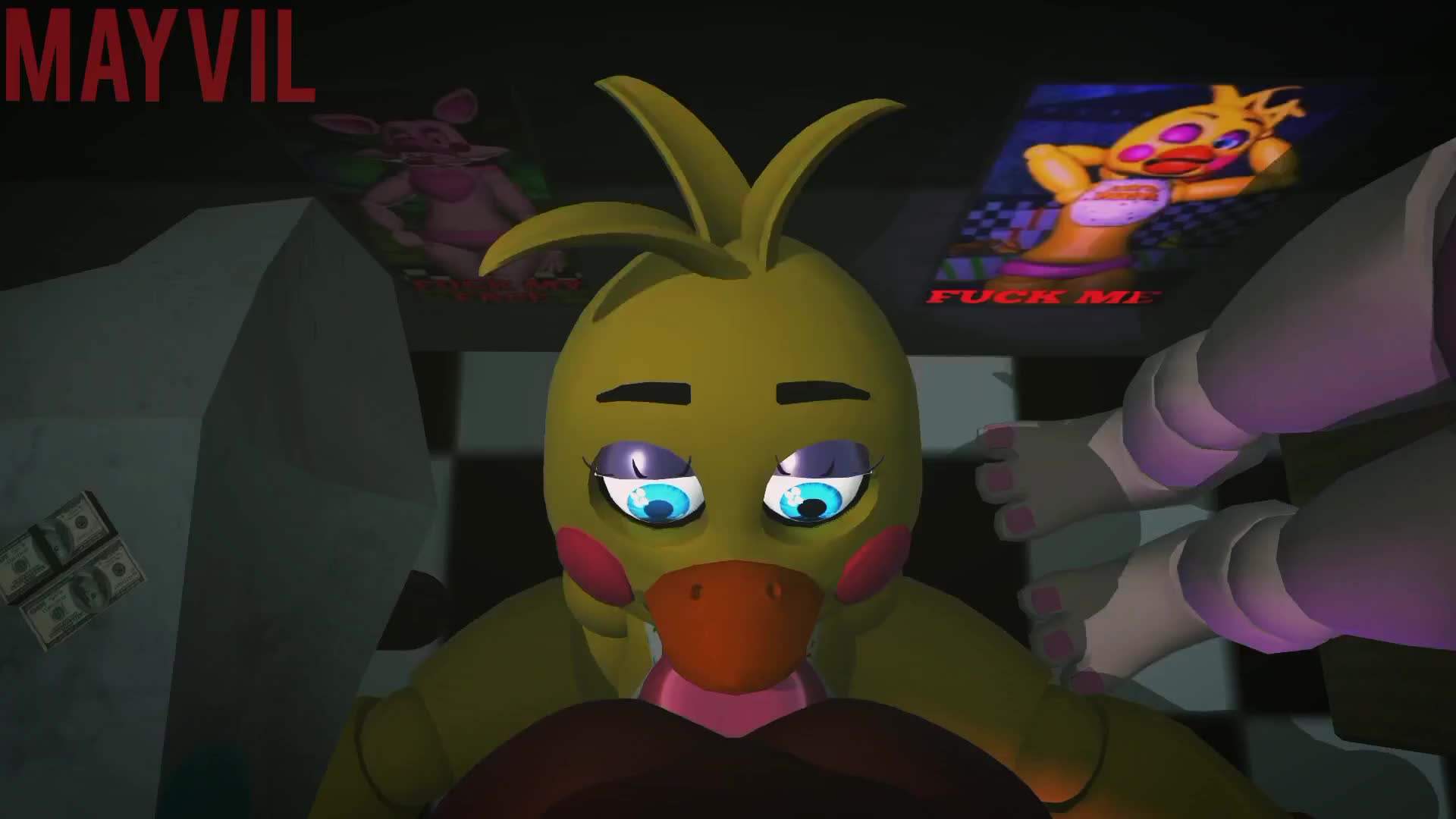 Rule34 – If it exists, there is porn of it / foxy (fnaf), mangle (fnaf), toy chica (fnaf) / 8639597