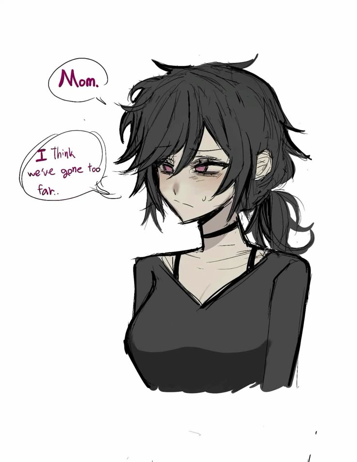 ashley graves, the coffin of andy and leyley, artist request, non-web source, source request, tagme, 1girl, english text, solo, speech bubble