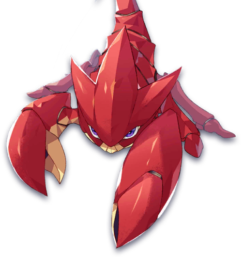 arrowhead (monster farm), line: monster farm, monster farm, official art, bug, monster, pincers