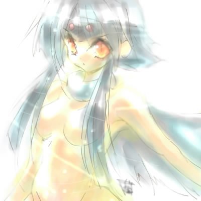 mutsumi (utawarerumono), utawarerumono, lowres, 00s, 1girl, female focus, nude, solo